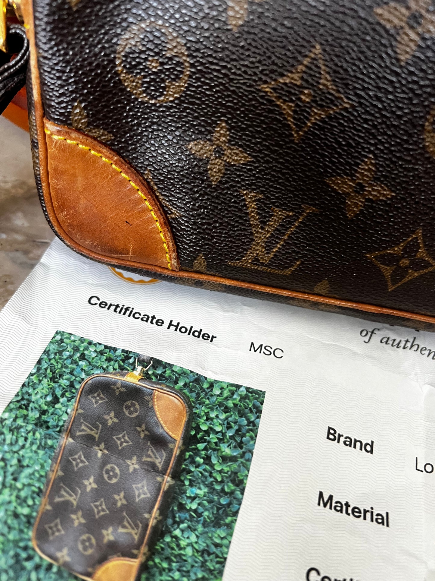 Louis Vuitton Marly Wristlet