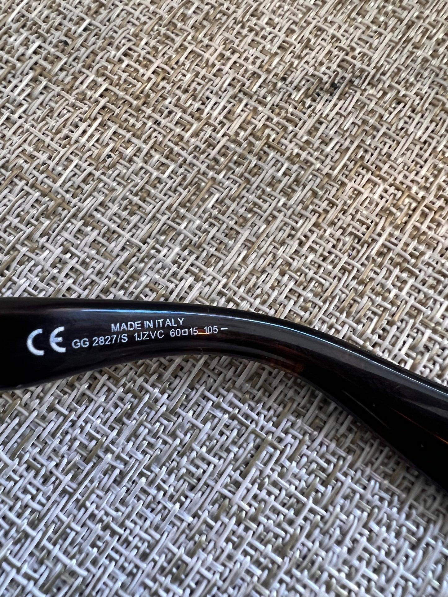 Gucci Brown Oversized Sunglasses
