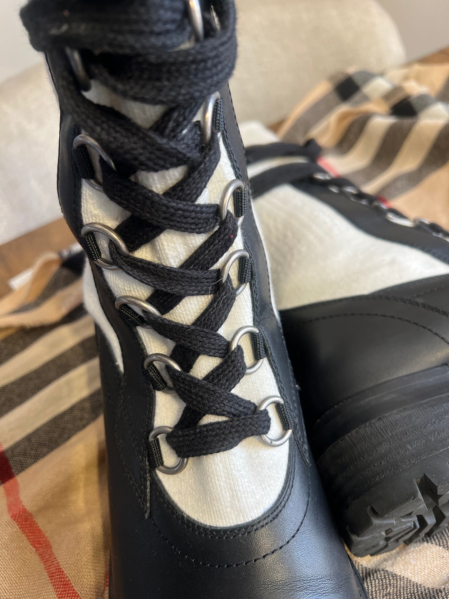 Christian Dior Combat Boots