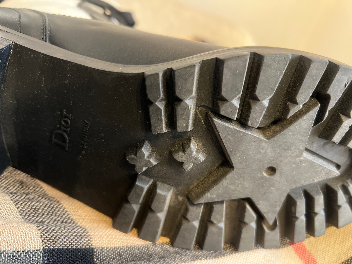Christian Dior Combat Boots
