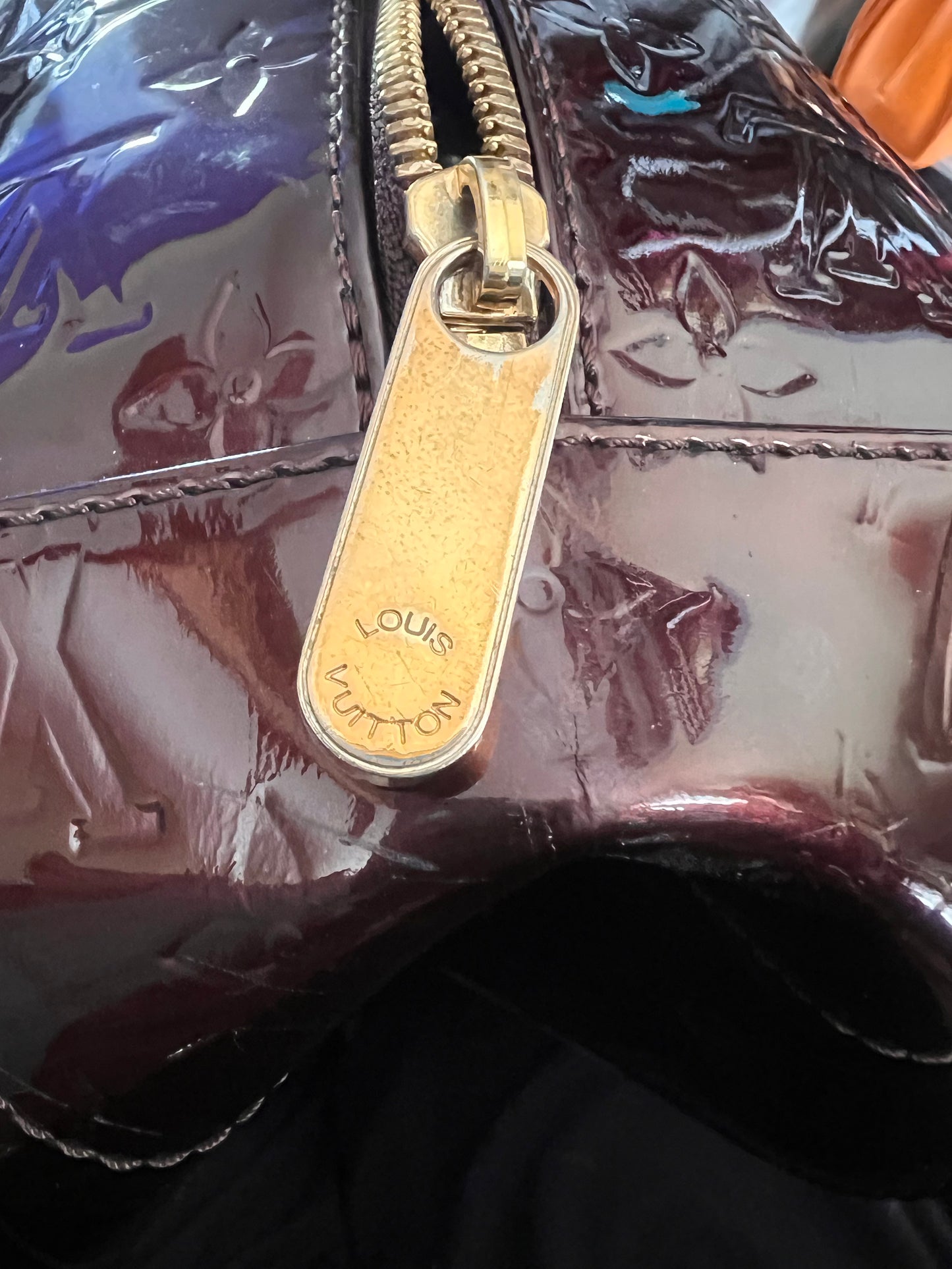 Louis Vuitton Summit Drive Burgundy Vernis