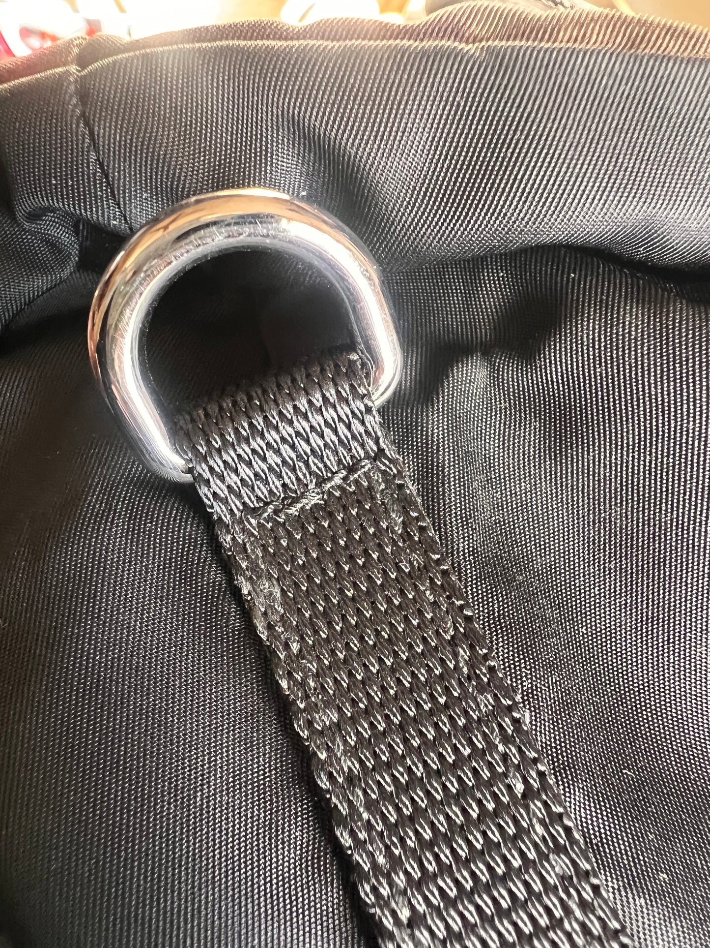 Prada Reversible Camouflage Black Tote