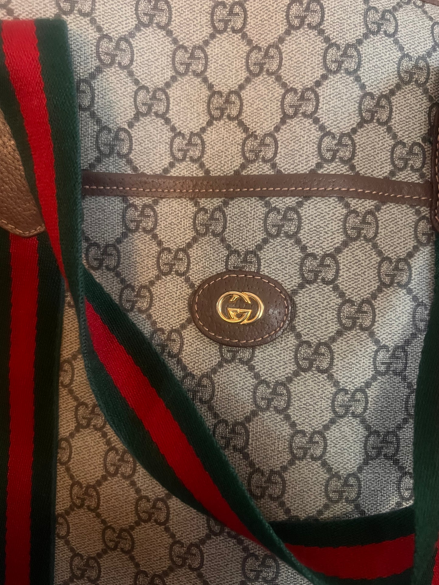 Gucci Vintage Travel Tote