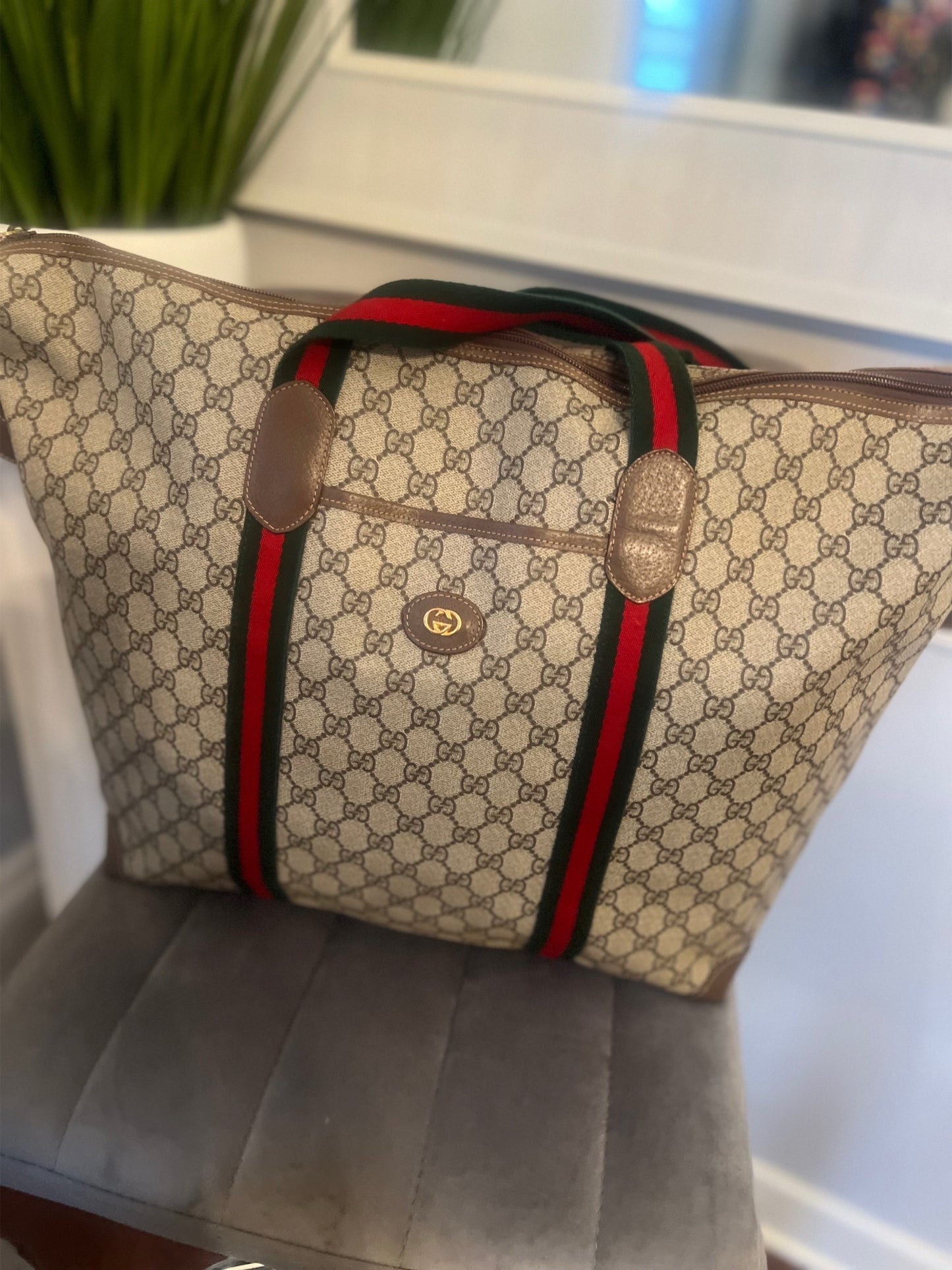 Gucci Vintage Travel Tote