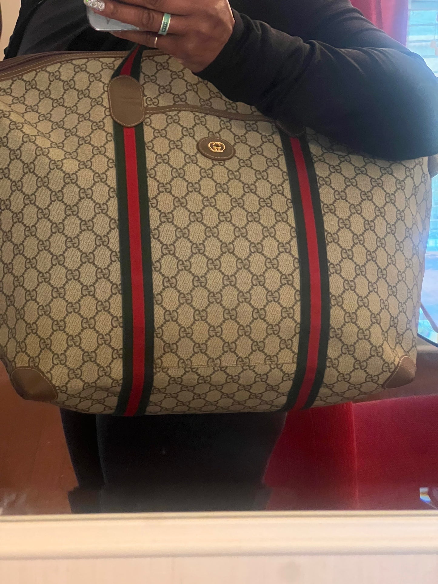 Gucci Vintage Travel Tote