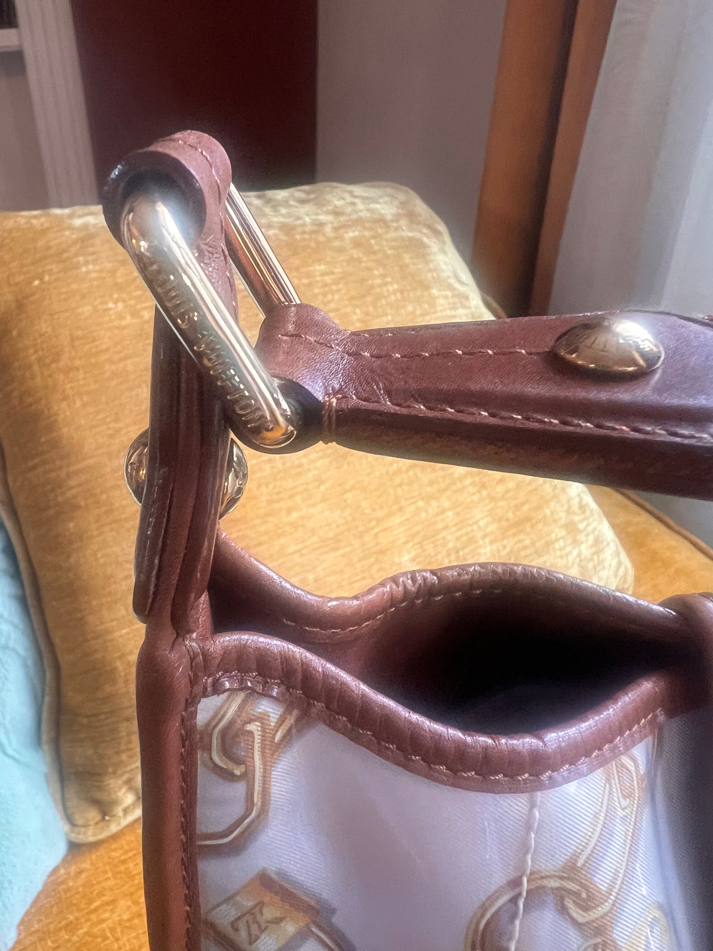Louis Vuitton White Musette