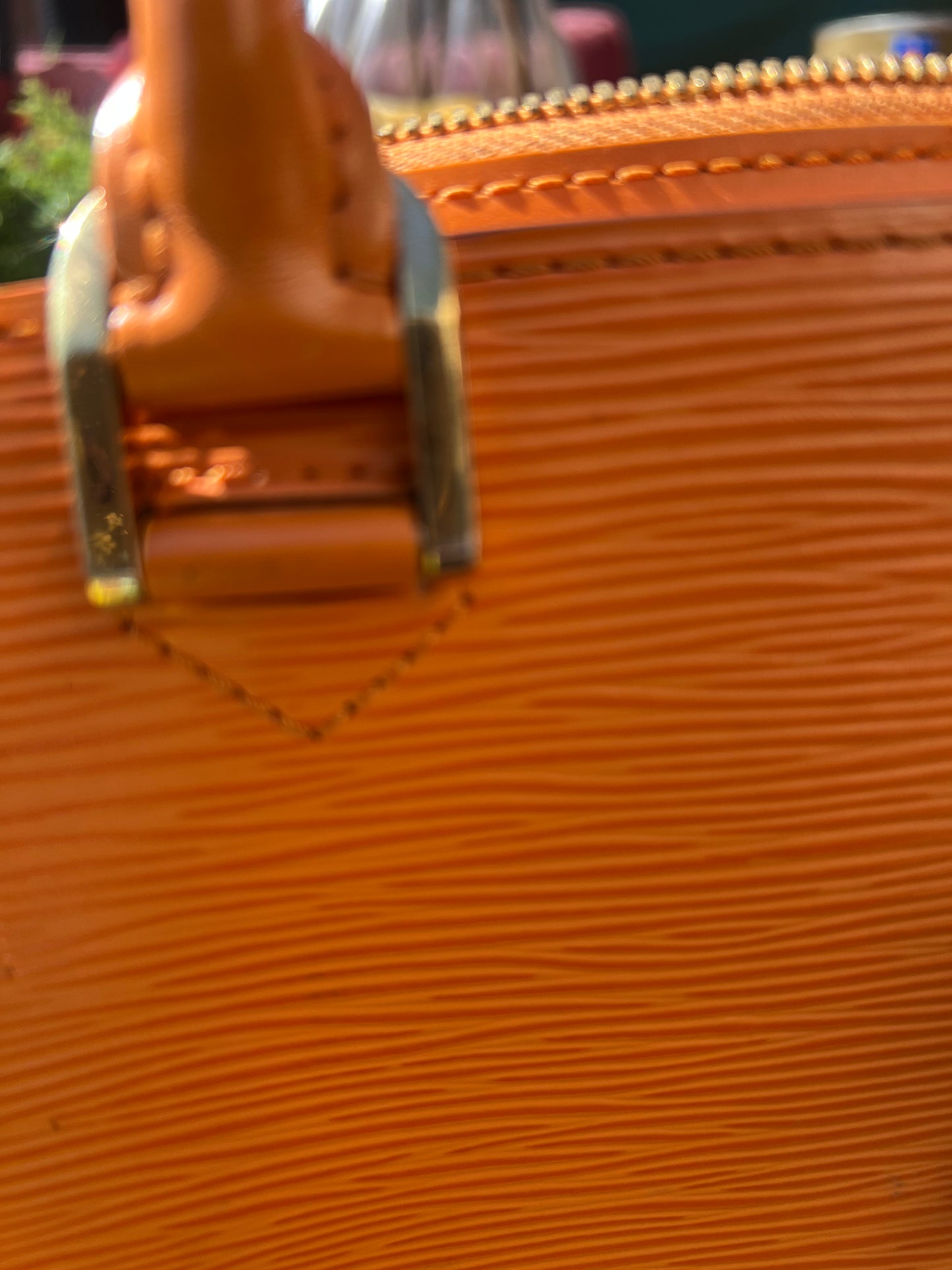 Louis Vuitton Orange Handbag