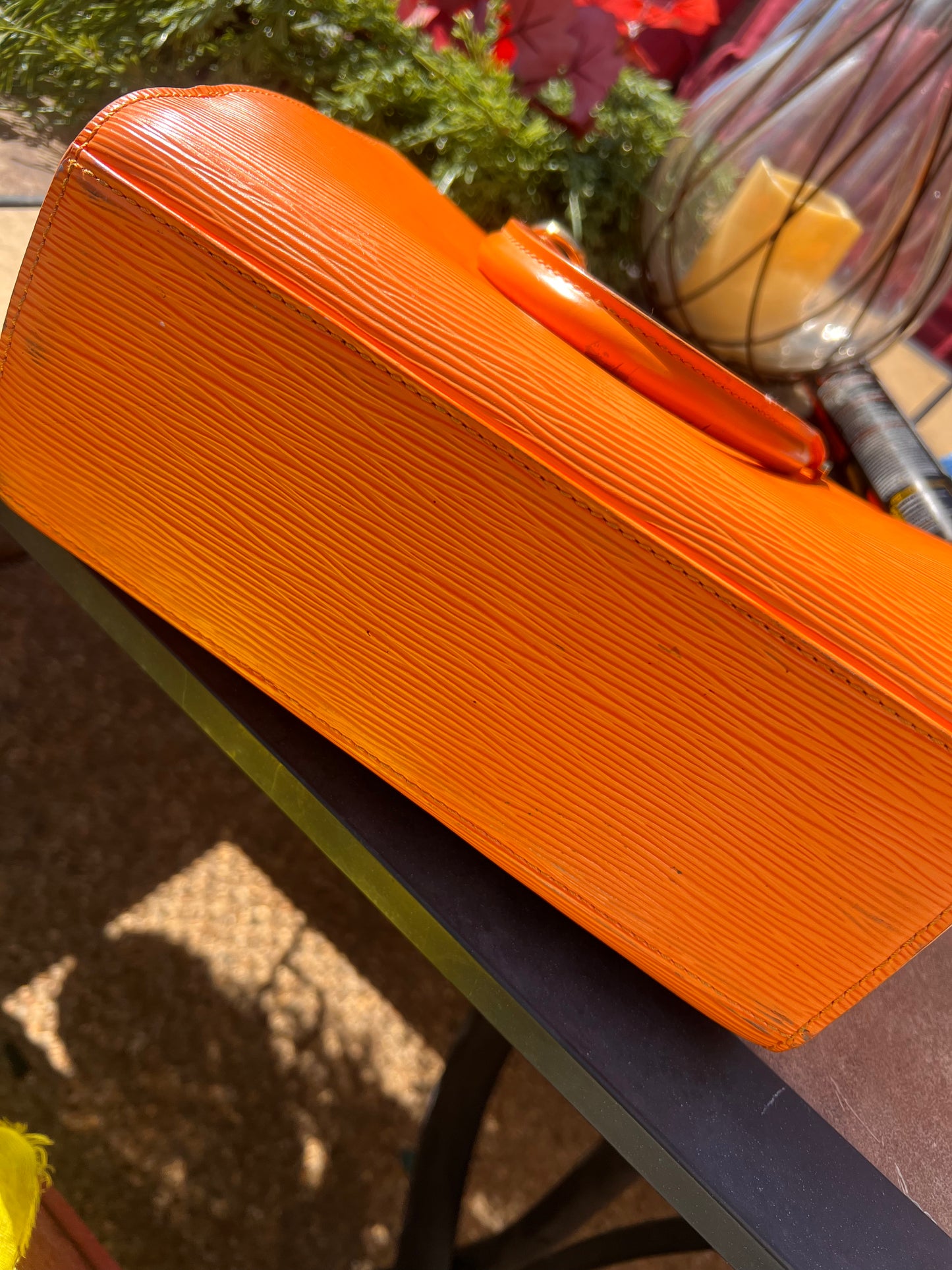 Louis Vuitton Orange Handbag