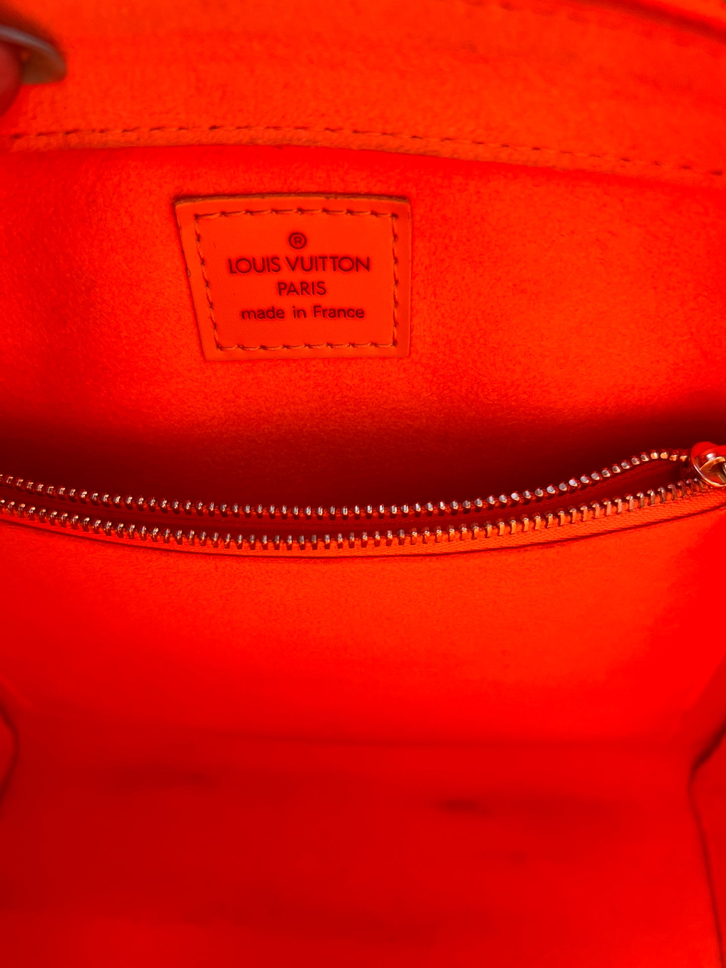 Louis Vuitton Orange Handbag