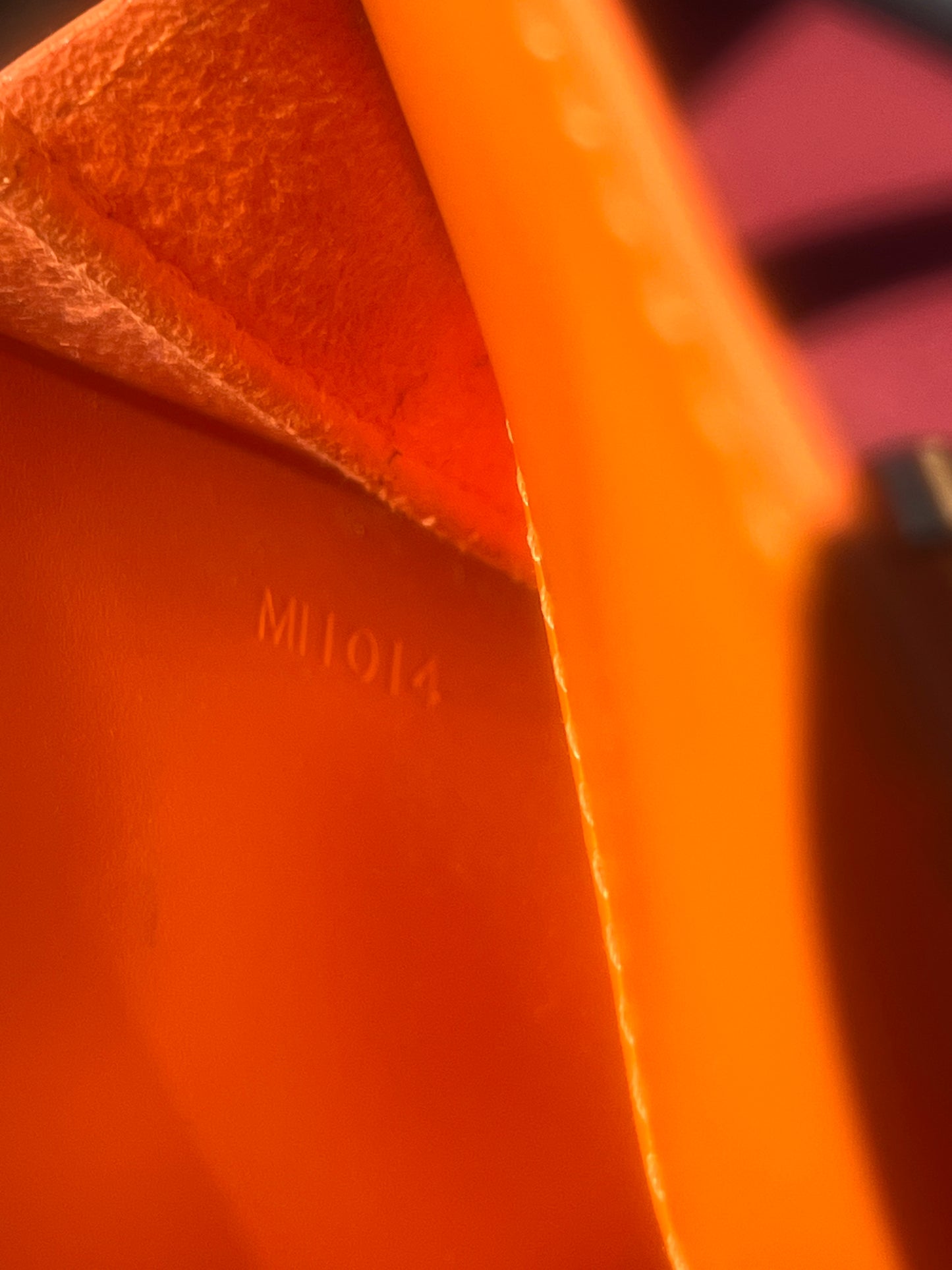 Louis Vuitton Orange Handbag