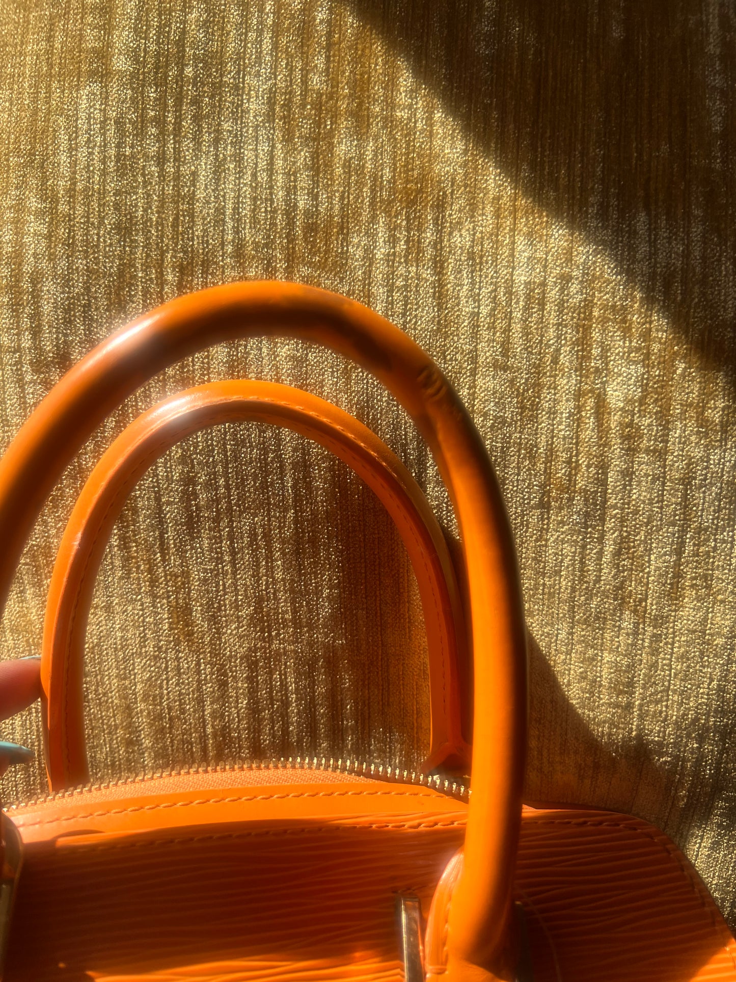 Louis Vuitton Orange Handbag