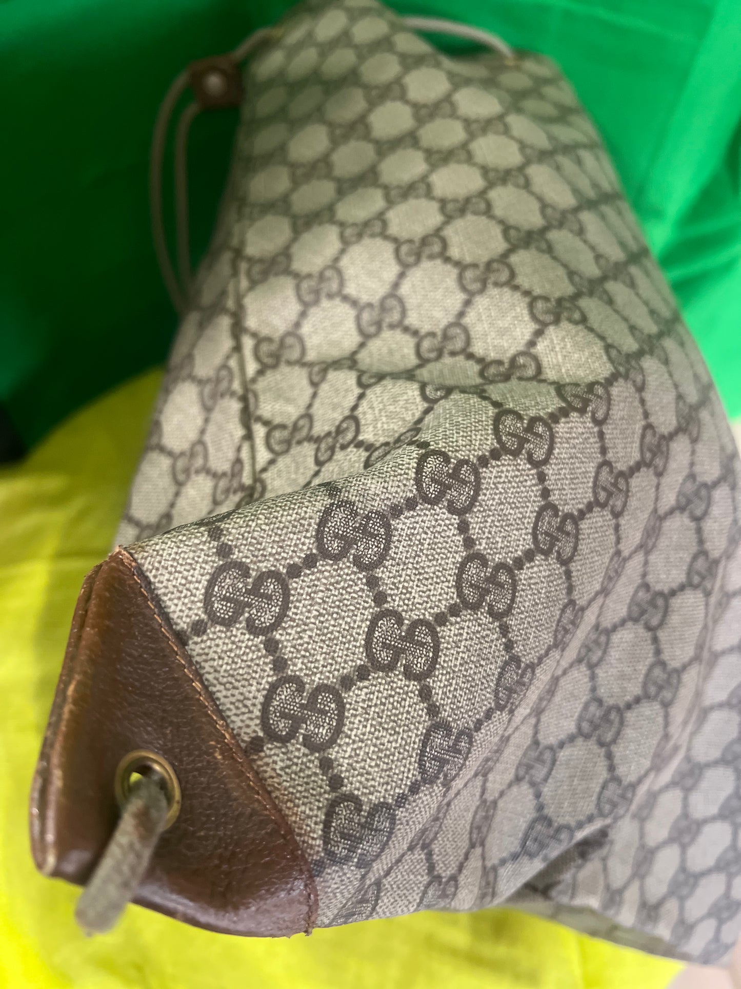Gucci Drawstring Backpack