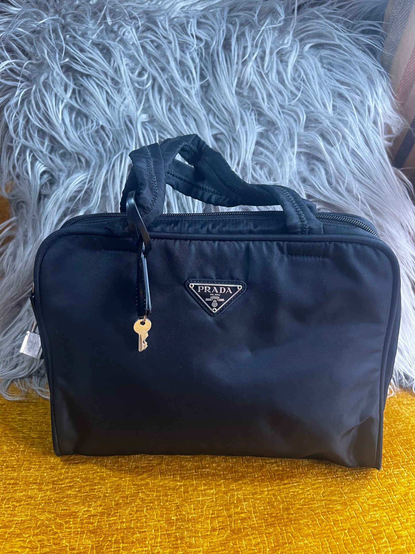 Prada Black Nylon Purse