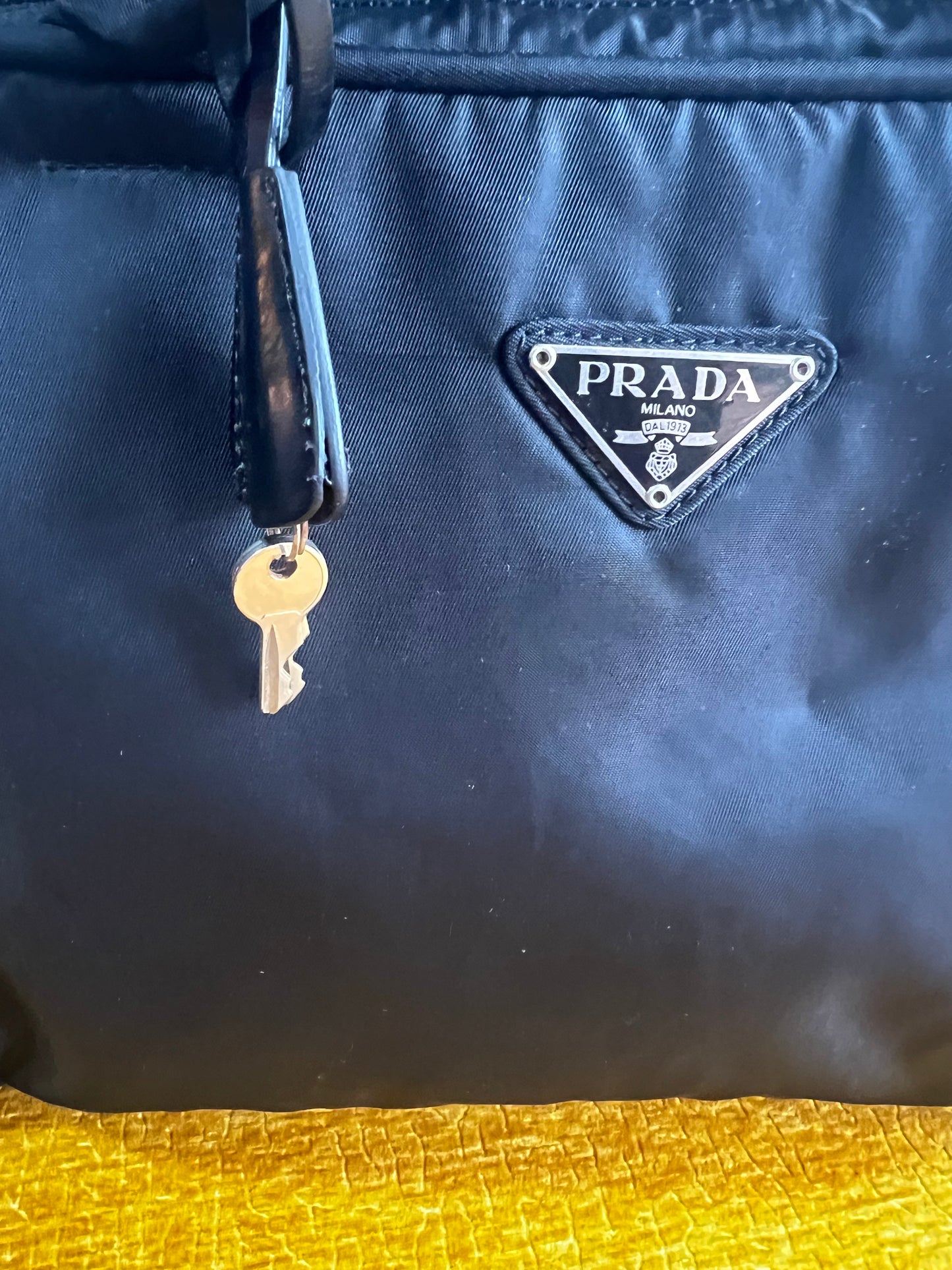 Prada Black Nylon Purse