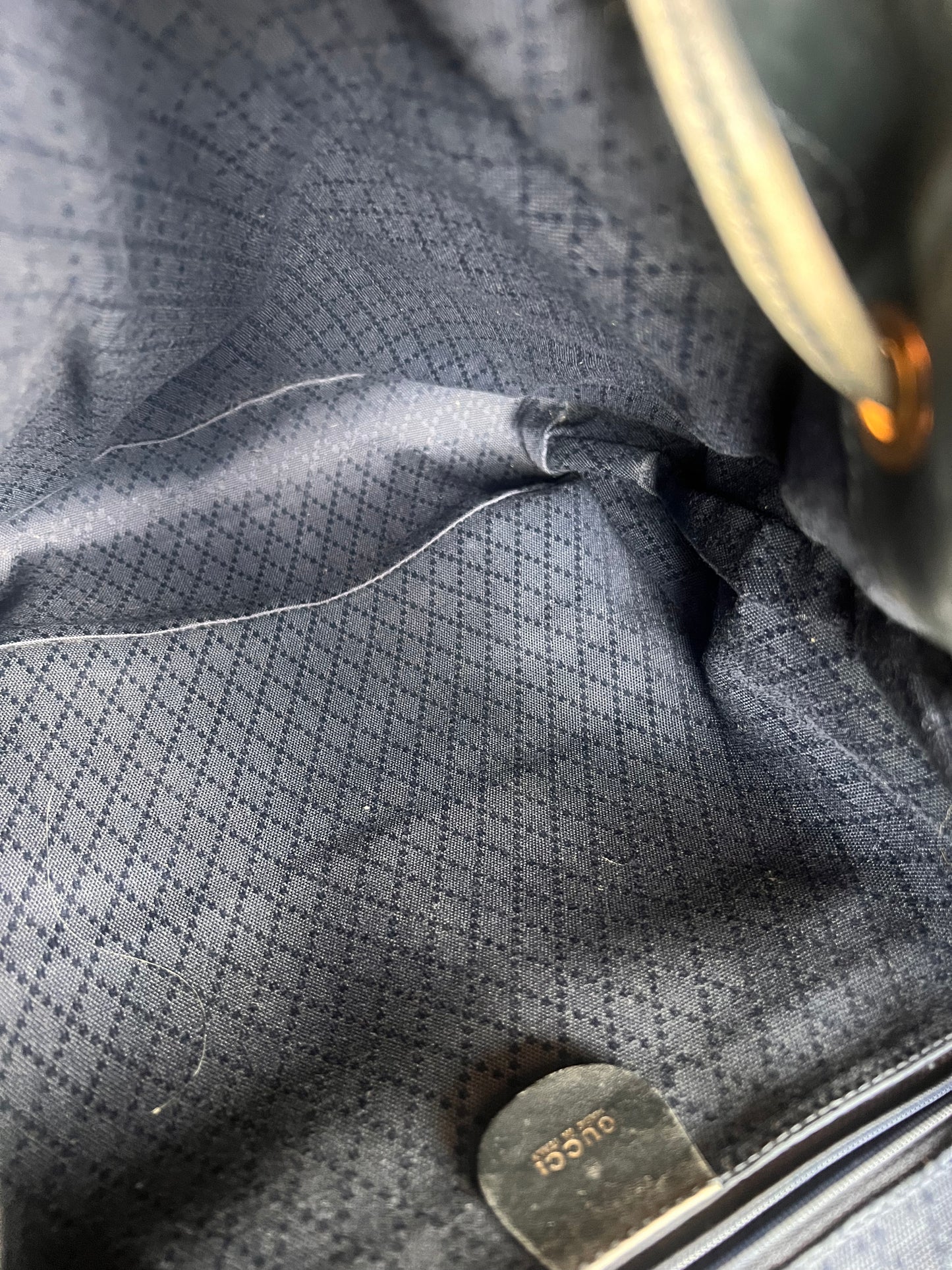 Gucci backpack Bamboo handle