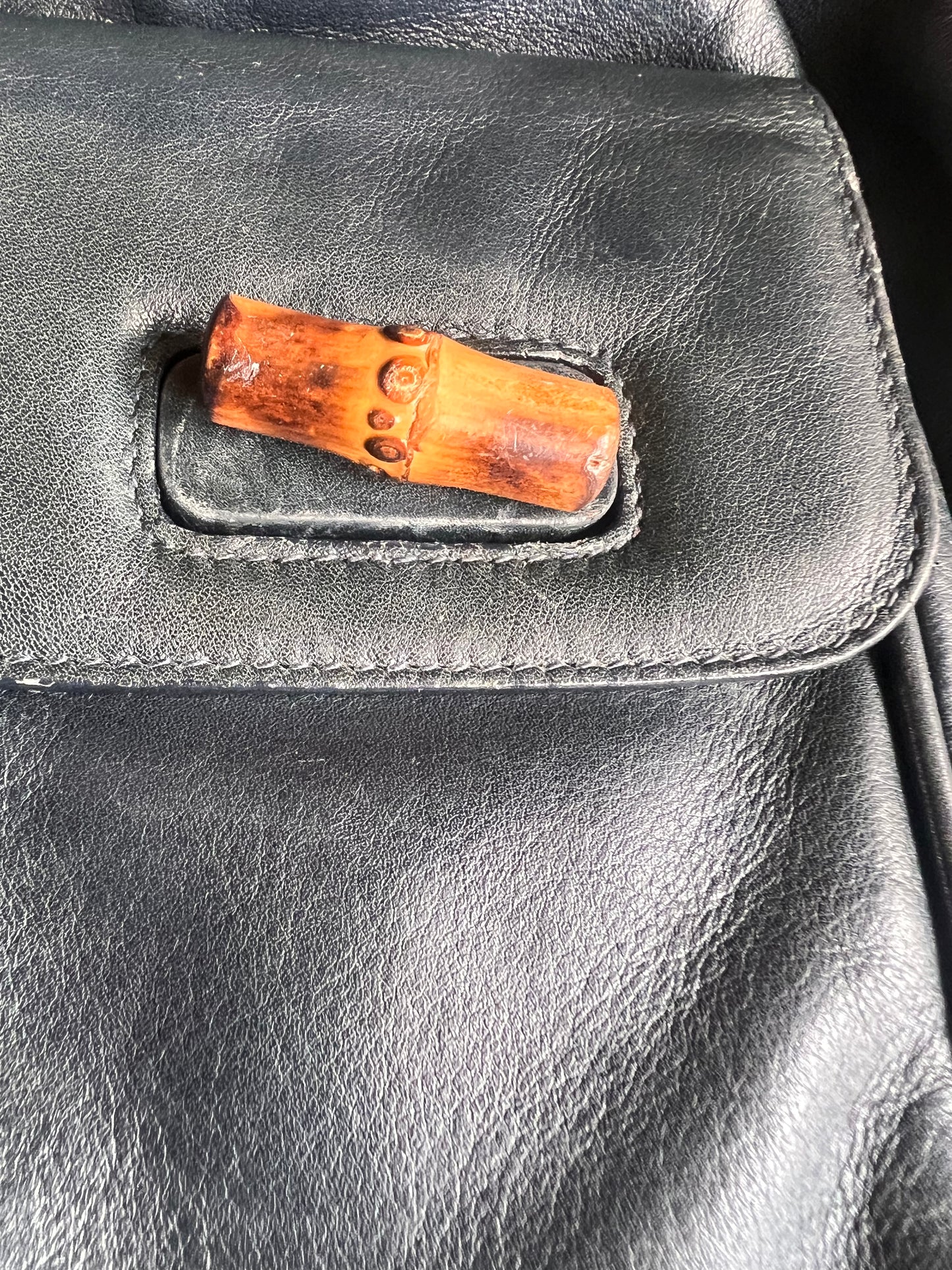 Gucci backpack Bamboo handle