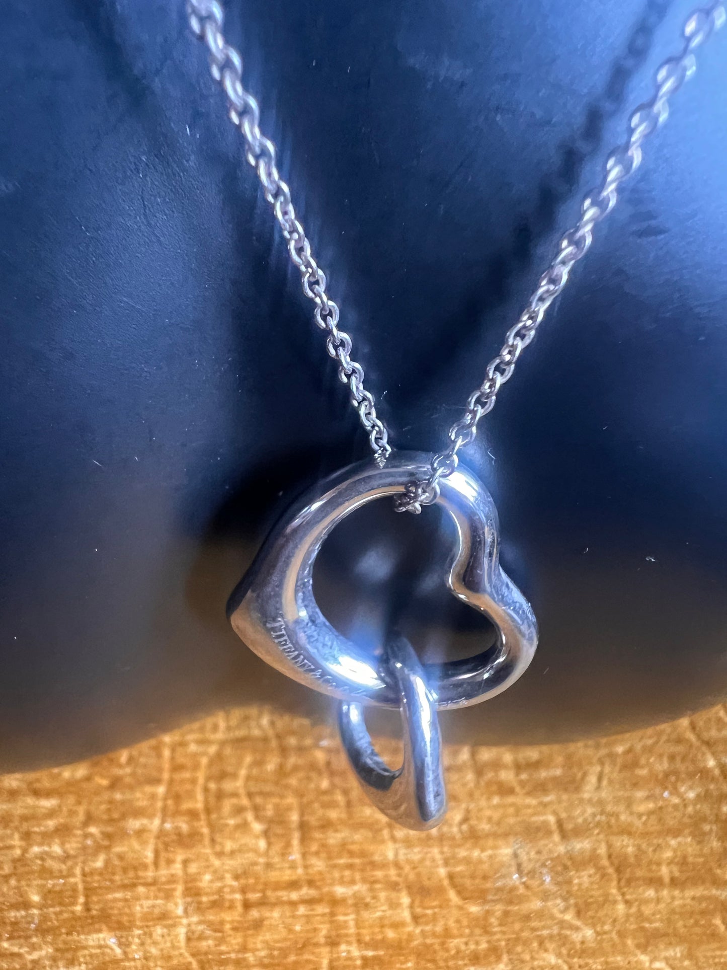 Tiffany & Co Double Heart Necklace