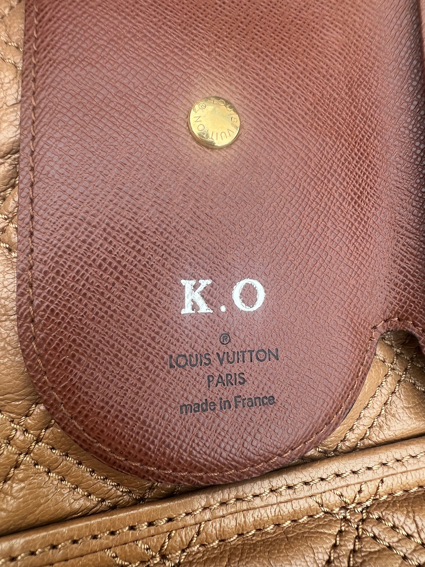Louis Vuitton Monogram Round Key Holder GM
