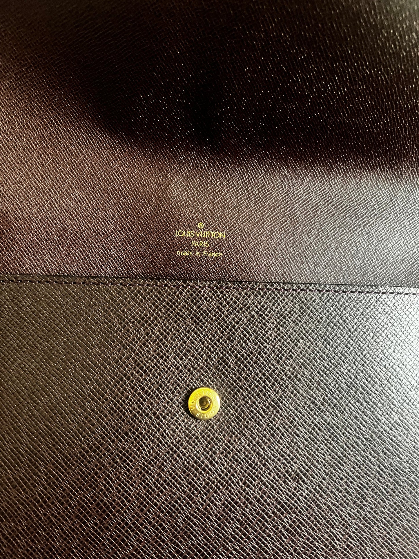 Louis Vuitton Taiga Leather Large Clutch