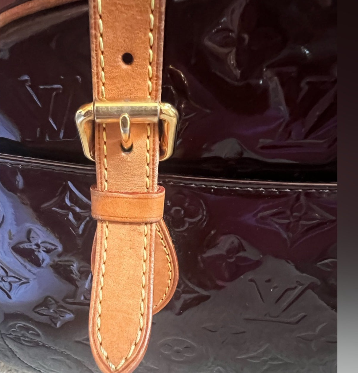Louis Vuitton Summit Drive Burgundy Vernis