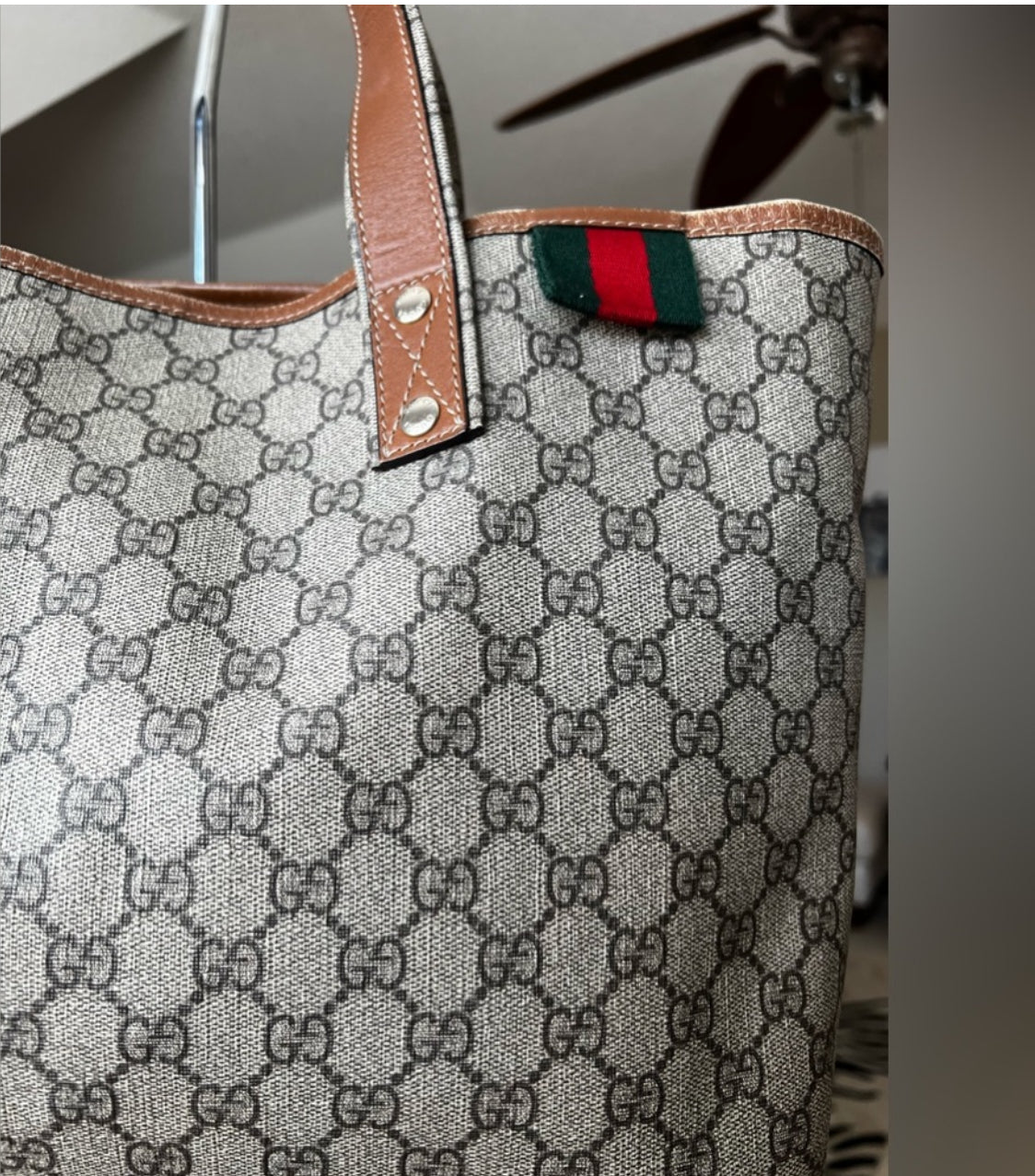 Gucci Web Loop Tote
