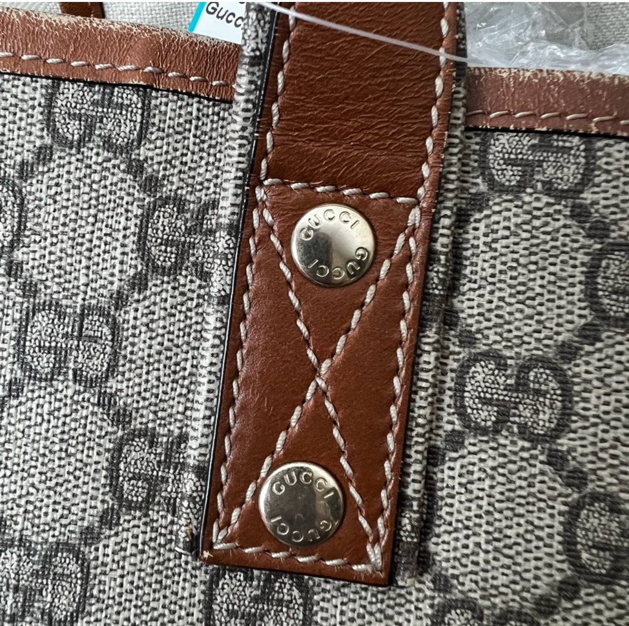 Gucci Web Loop Tote