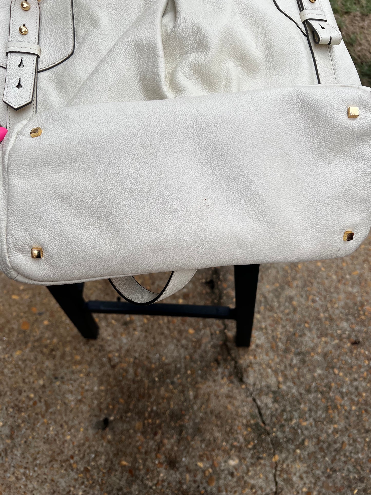 Vince Camuto pleated leather Purse