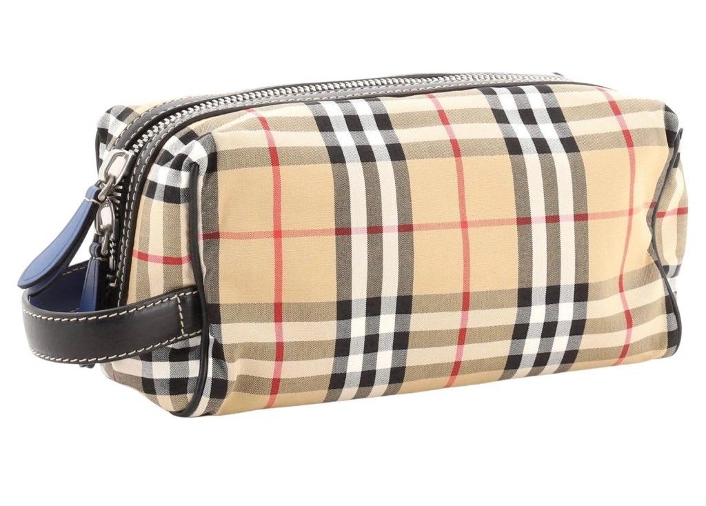 burberry toiletry travel bag Burberry Toiletry Pouch – simplydivineconsign