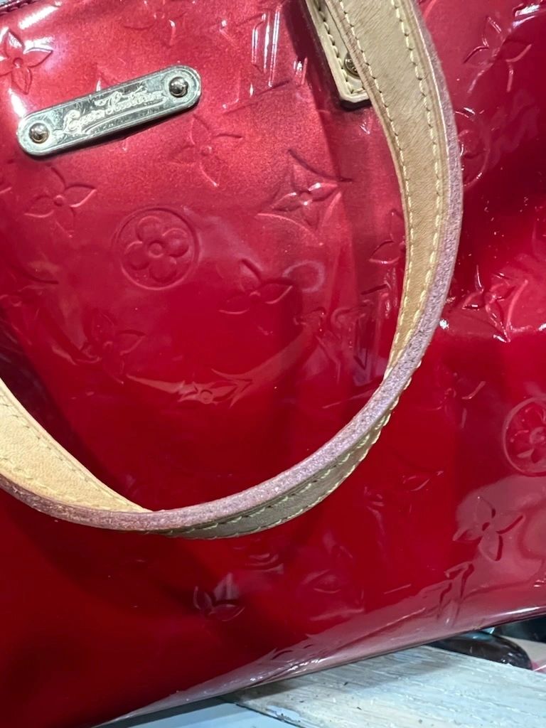 Louis Vuitton Red Vernis Leather