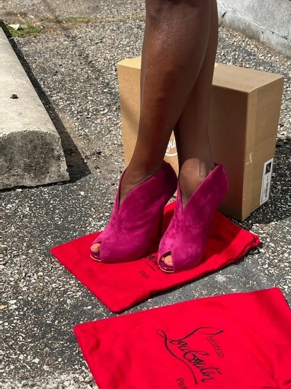 Christian Louboutin Chester Fille 120 Size 38.5