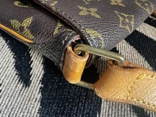 Louis Vuitton Musette Long Canvas Monogram Bag