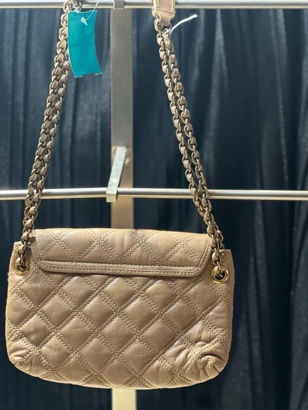 Marc Jacobs Quilted Leather Carmel Color Crossbody