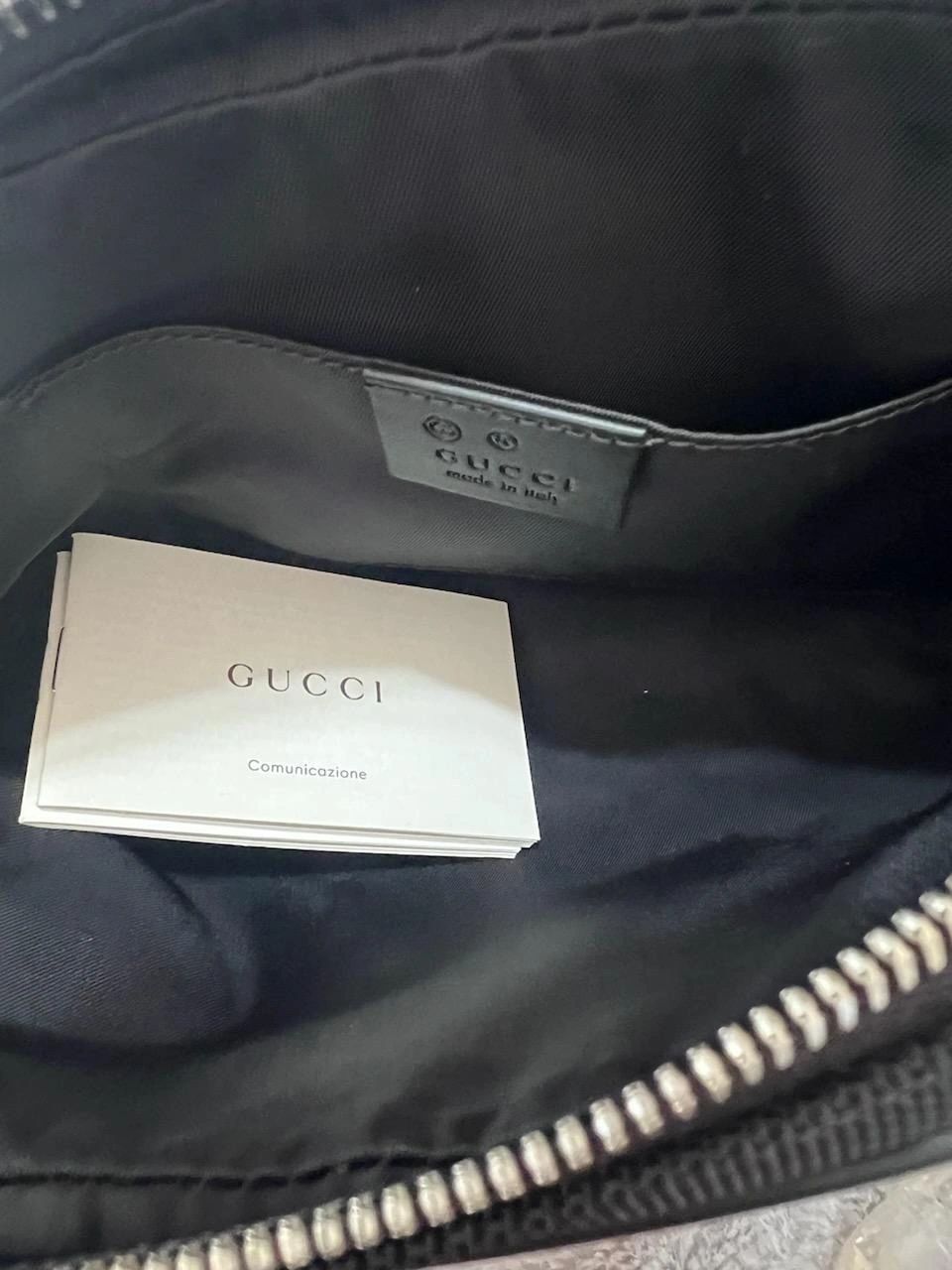 Gucci Techno Canvas Belt Bag NEW