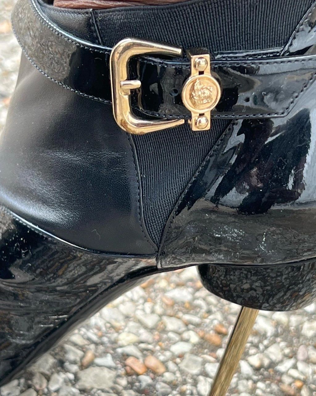 Versace Patent Leather Size 37.5