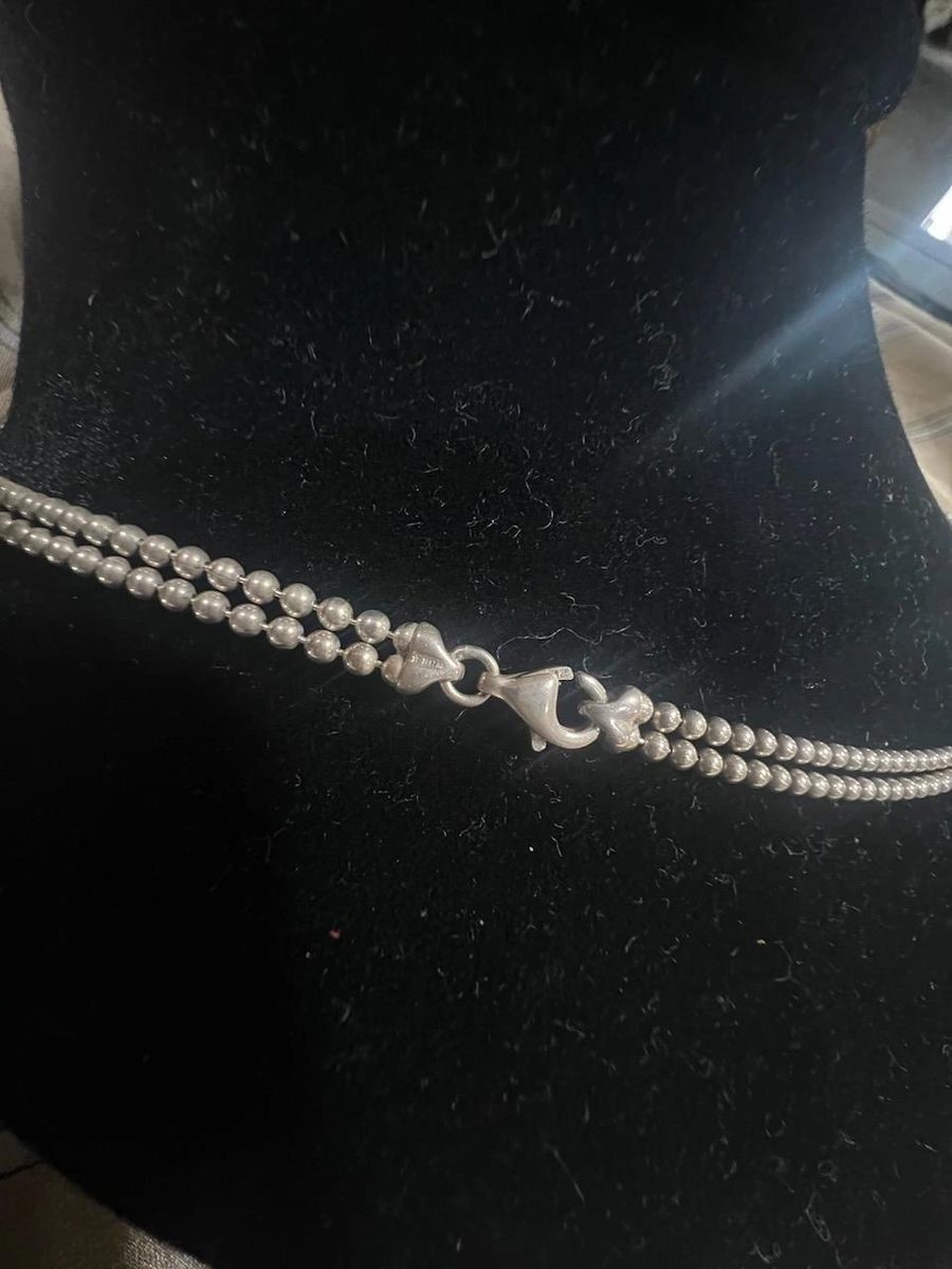 Gucci Double Chain Necklace Unisex 10"