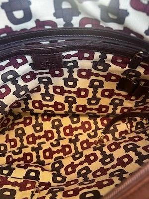 Gucci Brown Leather Guccissima