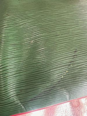 Louis Vuitton Green Red EPI NOE
