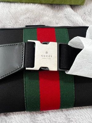 Gucci Techno Canvas Belt Bag NEW