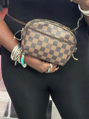 Louis Vuitton DAMIER Ebene Ipanema Bumbag/crossbody