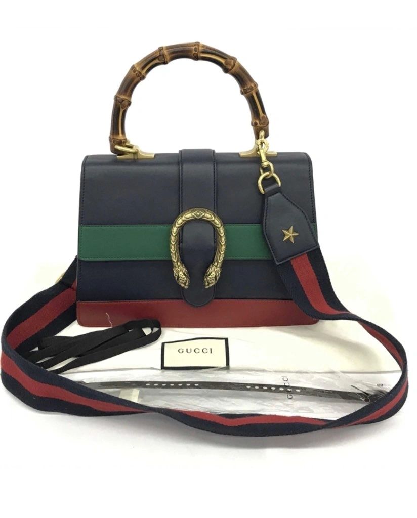 Gucci Dionysus Bamboo Convertible Handle Detachable Strap