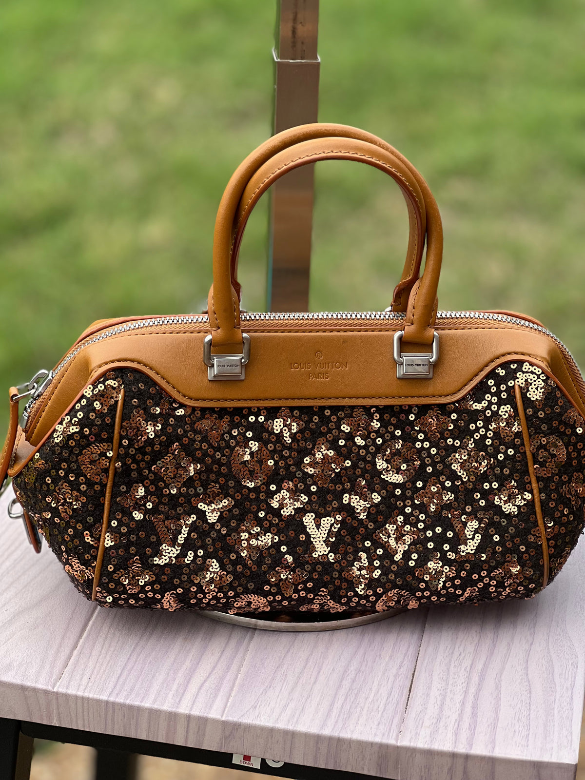 Louis Vuitton Limited Edition Glitter Sunshine – simplydivineconsign