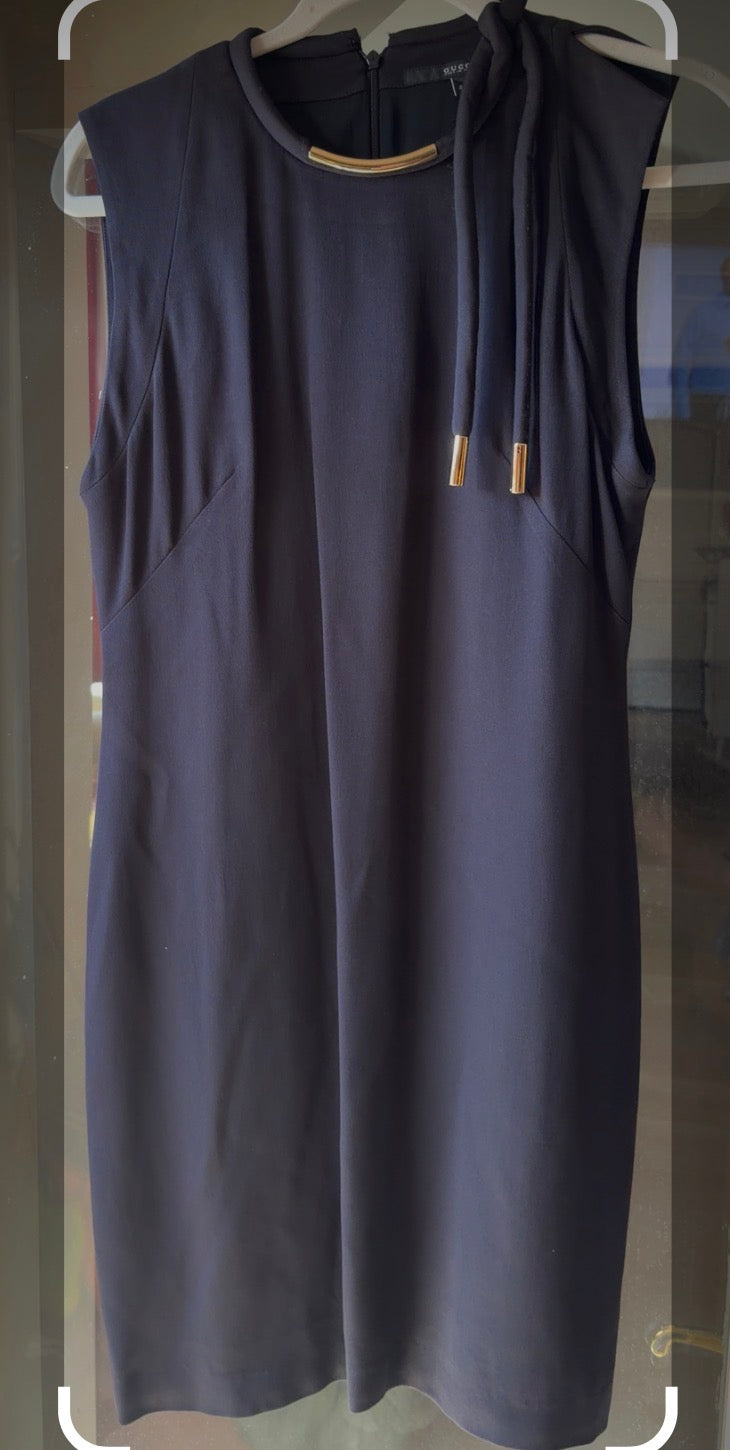 Gucci Sleeveless Dark Navy Dress