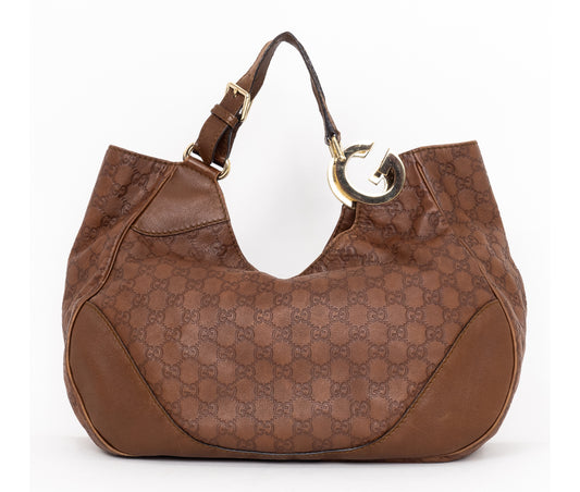 Gucci Charlotte Leather Hobo