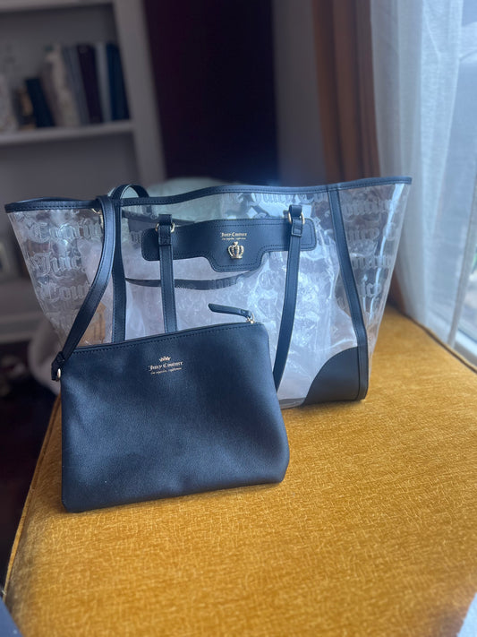Juicy Couture Clear Large Tote