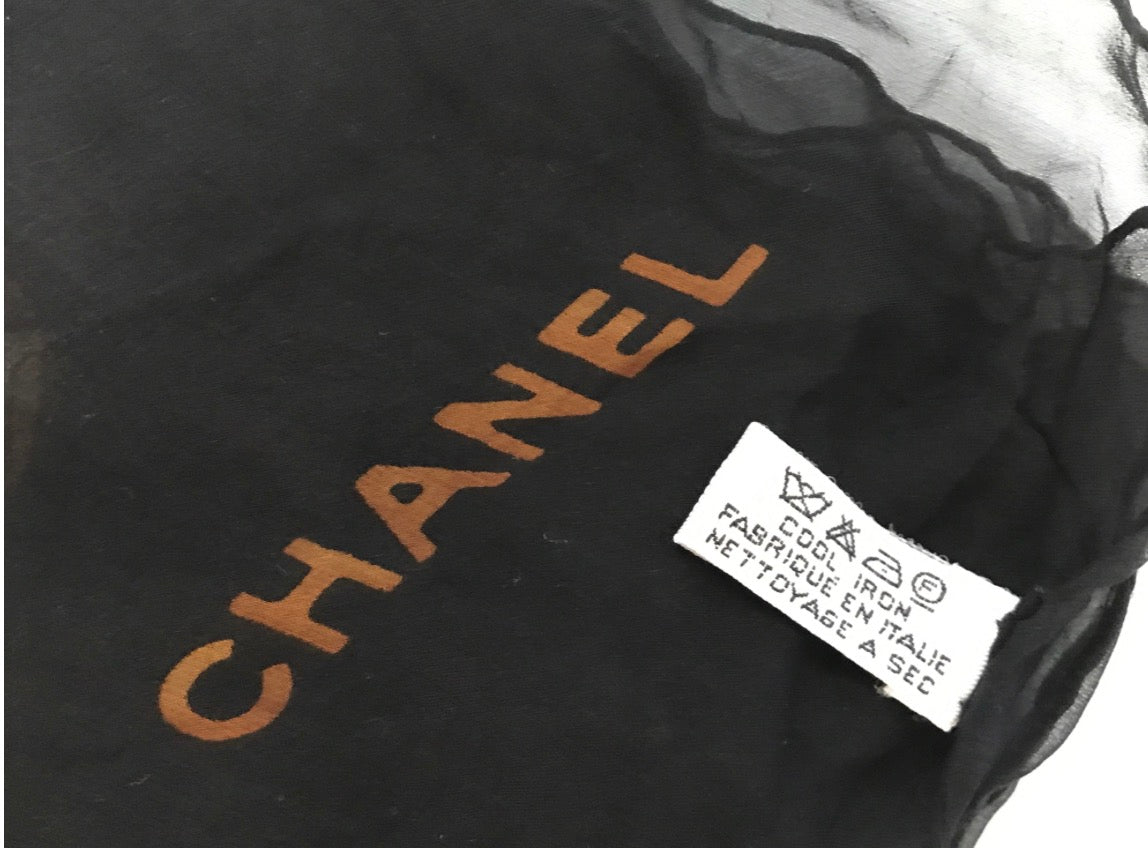 Chanel Silk Scarf