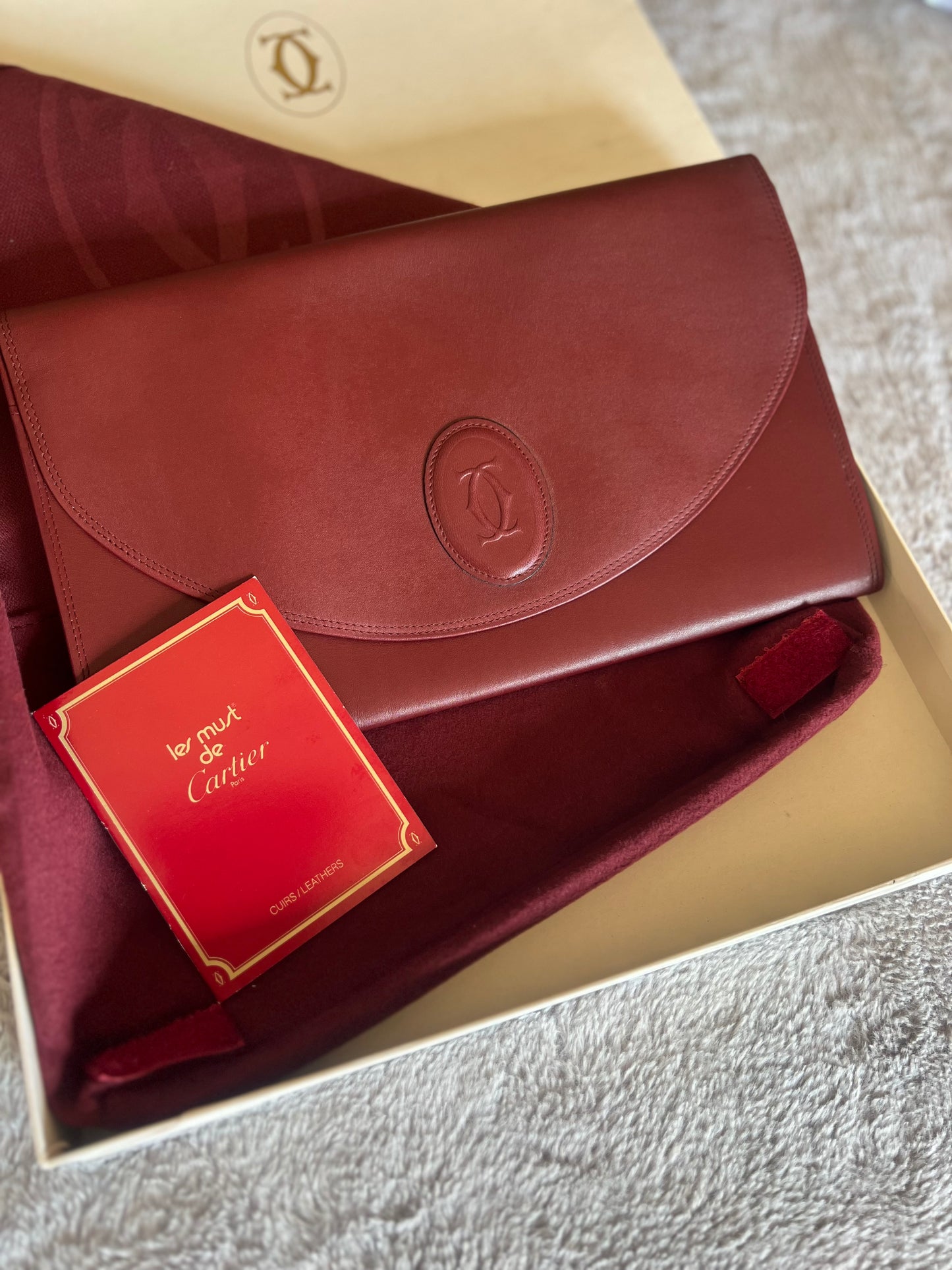 Cartier clutch bag