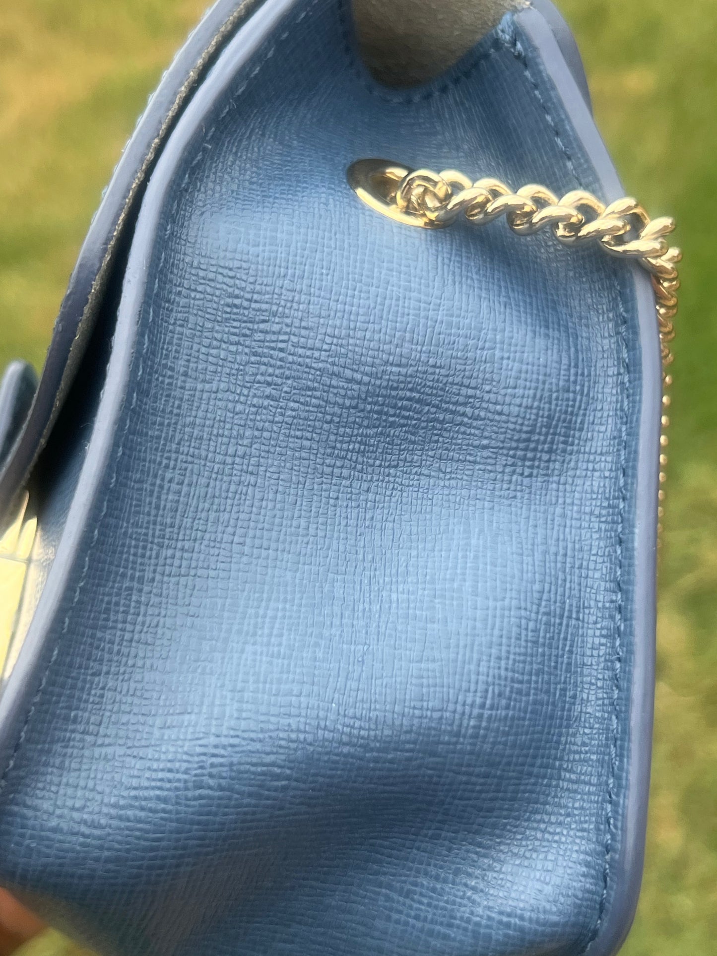 Furla Blue Crossbody Bag