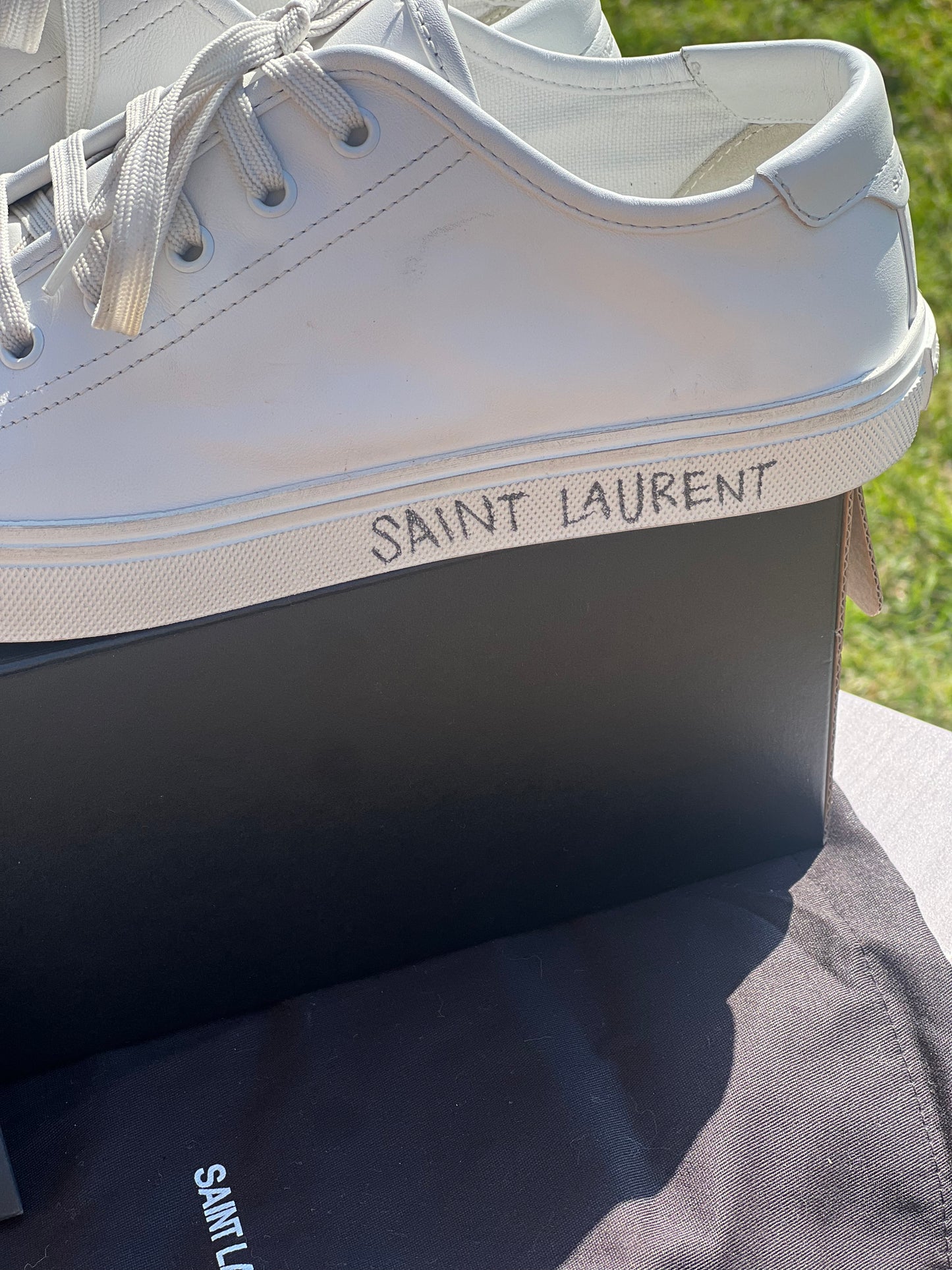 Saint Laurent leather sneaker