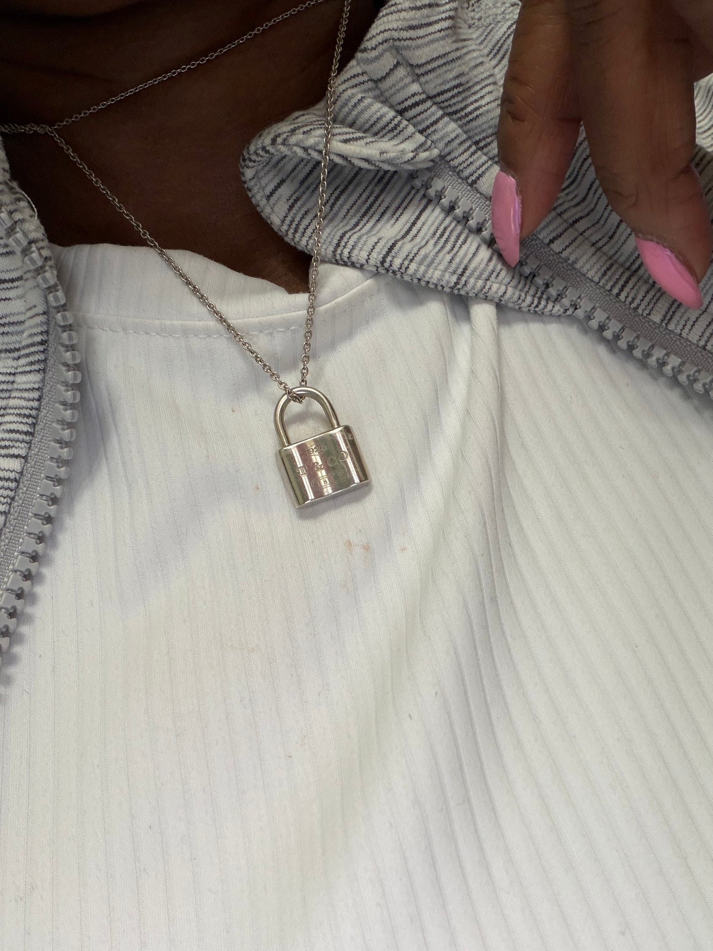 Tiffany & Co lock 1837 necklace