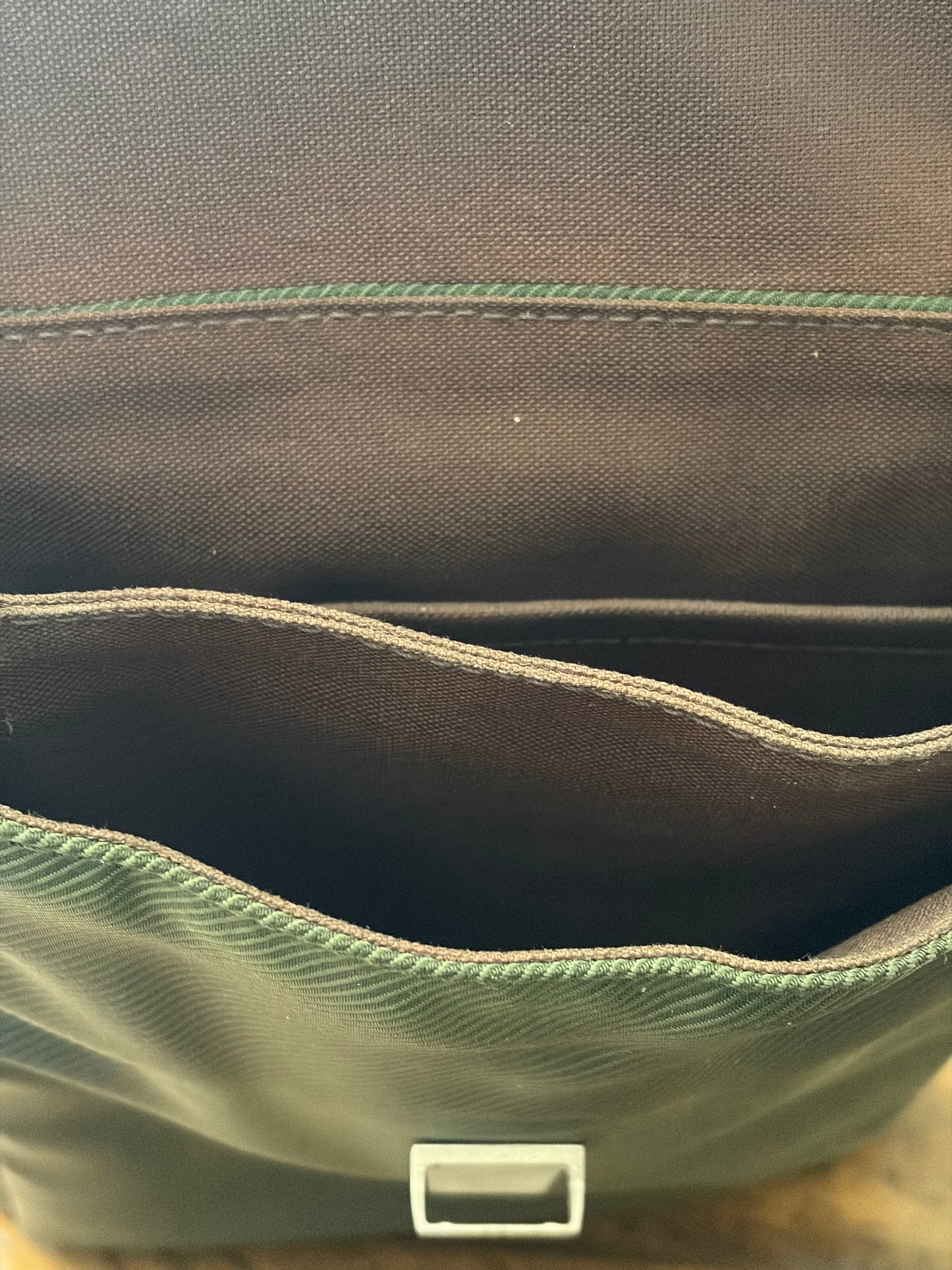 LOUIS VUITTON Taiga Saratov PM Shoulder Bag in Canvas and Leather
